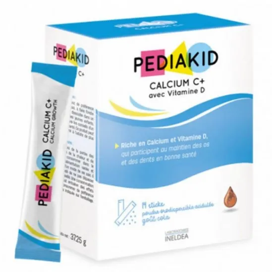 Pediakid calcium C+ 14 sticks