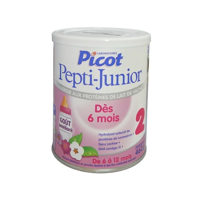 PICOT PEPTI-JUNIOR 2 DES 6 MOIS 460G | Nom de la Pharmacie en variable