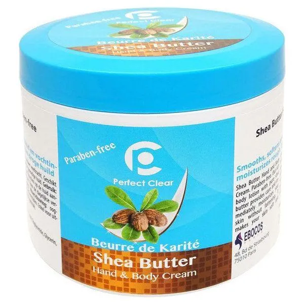 Perfect Clear Shea Butter Hand & Body Cream 500ml