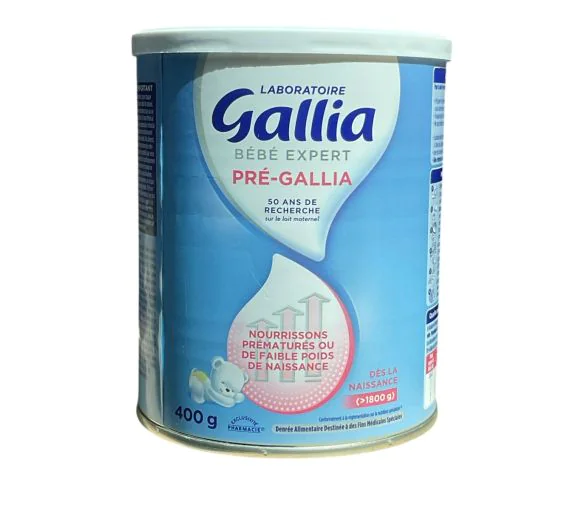 Bébé expert pré-gallia lait en poudre Gallia - pot de 400g