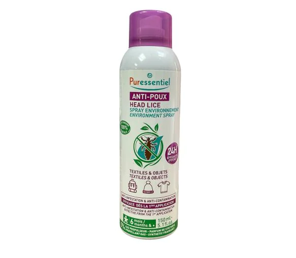 Anti-poux spray environnement Puressentiel - spray de 150ml