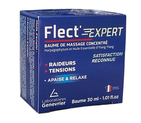 Flect'expert baume de massage concentré Genevrier - baume de 30ml