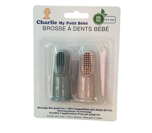 Brosse à dents bébé BPC - lot de 2 brosses à dents