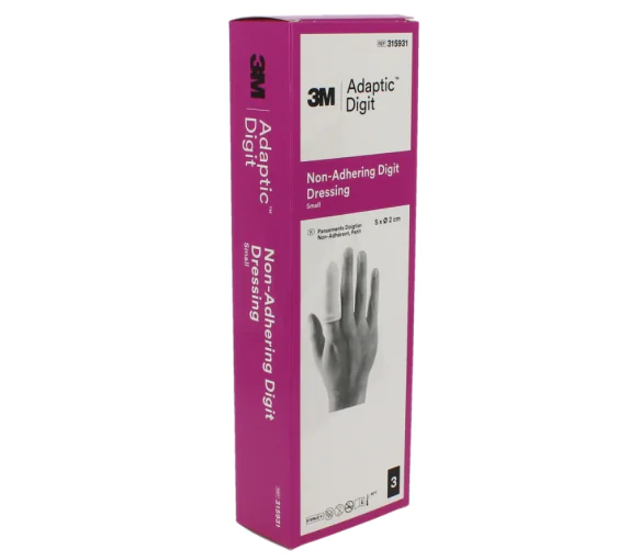 Adaptic doigtier taille S - boite de 3 pièces