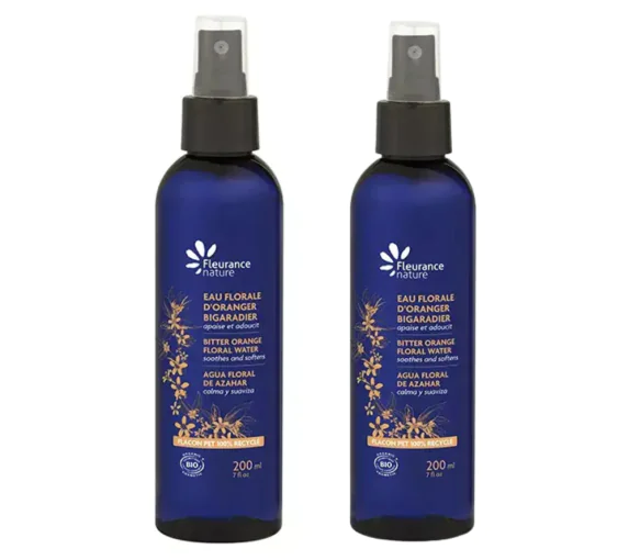 Eau florale d'oranger bigaradier Fleurance Nature - lot de 2 sprays de 200ml