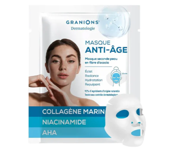 Masque anti-âge seconde peau Granions - un masque