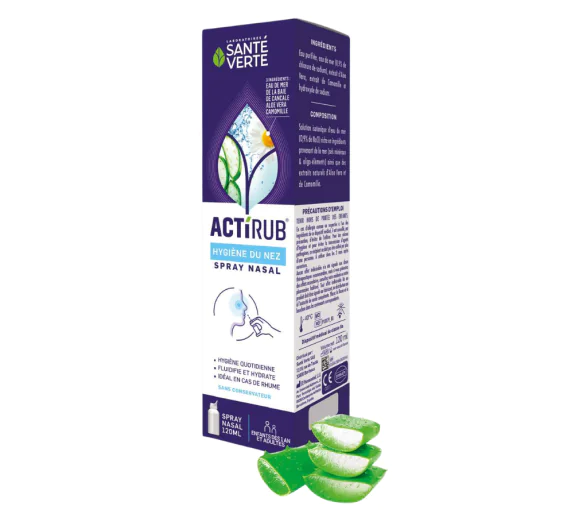 Actirub hygiène du nez Santé Verte - spray de 120ml