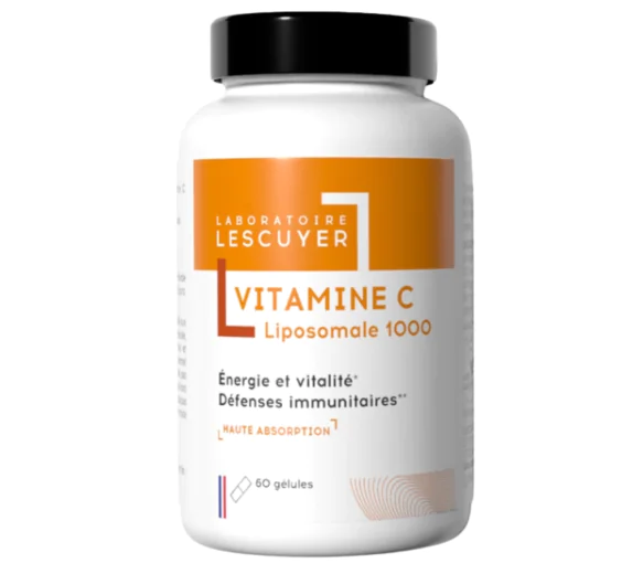 Vitamine C Liposomale 1000 Lescuyer - pot de 60 gélules