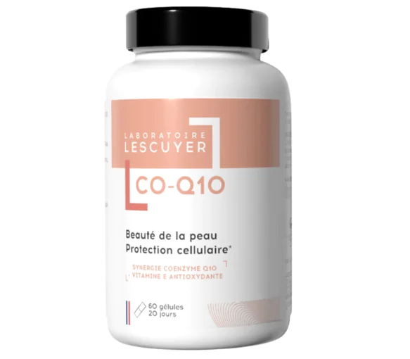 CO-Q10 beauté de la peau Lescuyer - pot de 60 gélules