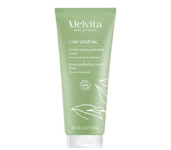 L'or végétal crème hydra-perfectrice corps Melvita - tube de 200ml