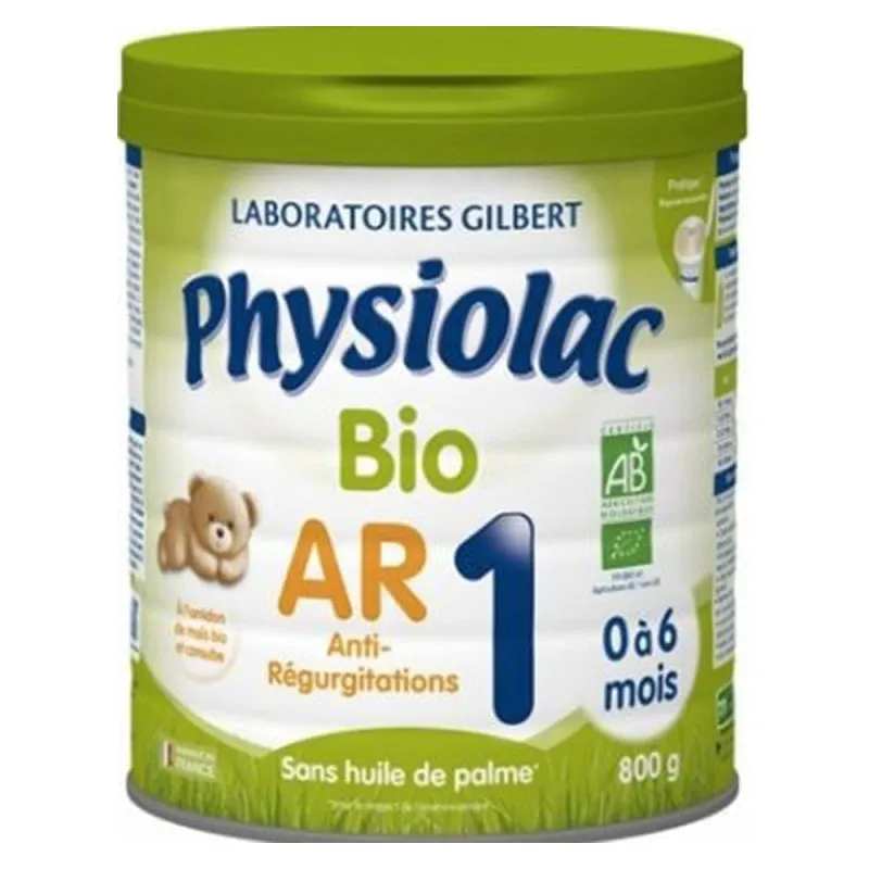 Physiolac Bio Anti-Régurgitations 1 Lait infantile de 0 à 6 mois 800gr