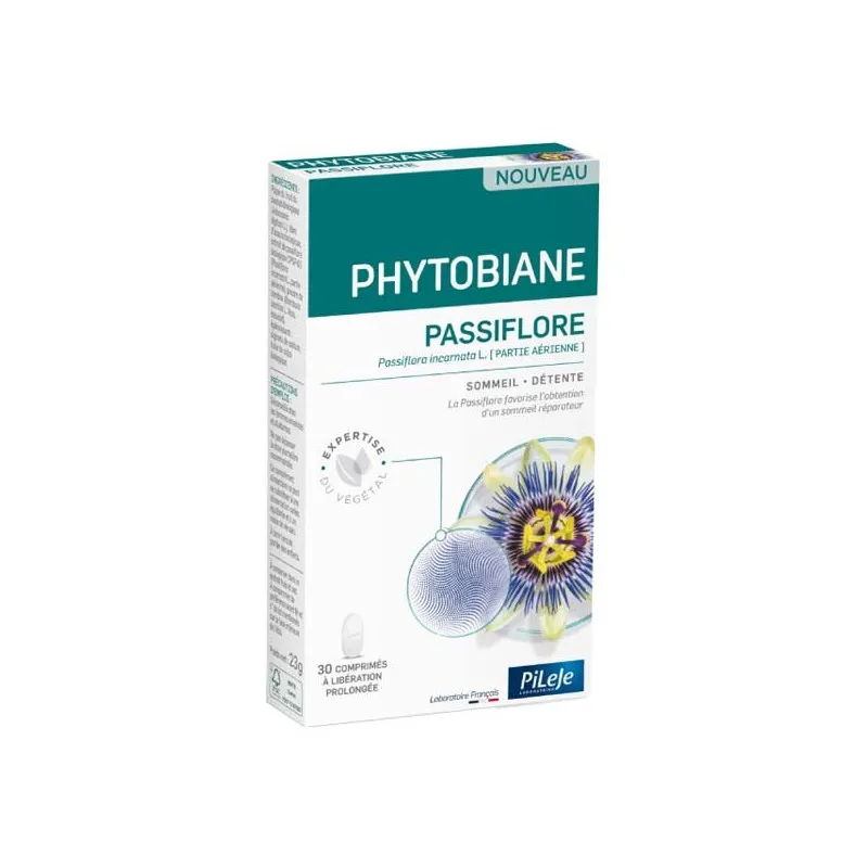 Pileje Phytobiane Passiflore 30 comprimés - MyHappyPara