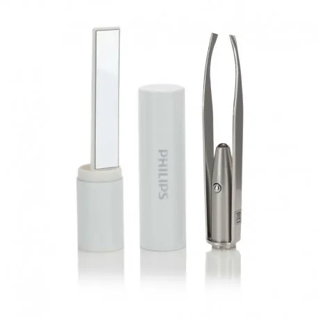 Pince à épiler Philips avec éclairage LED