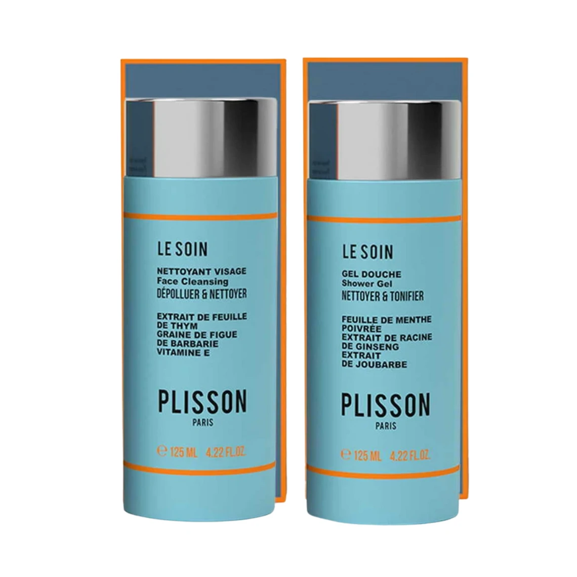 Duo l'Irréprochable (Gel Douche & Nettoyant Visage)