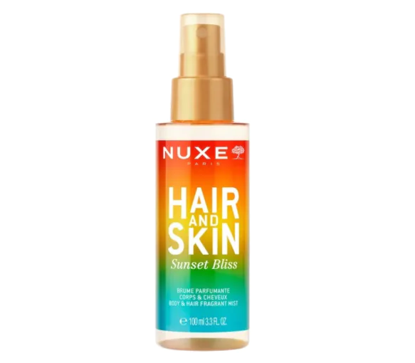 Brume parfumante hair & skin sunset bliss Nuxe - flacon de 100ml
