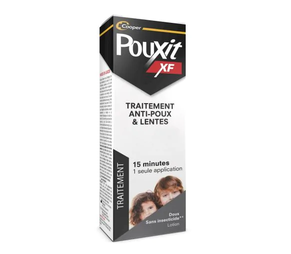 Lotion anti-poux et lentes XF Pouxit - flacon de 100 ml