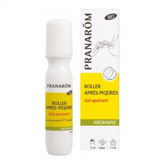 Pranarôm aromapic roller après-piqûres bio 15ml - MyHappyPara