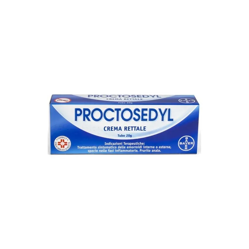 Proctosedyl Hydrocortisone Acetate Crème Rectale 20 gr
