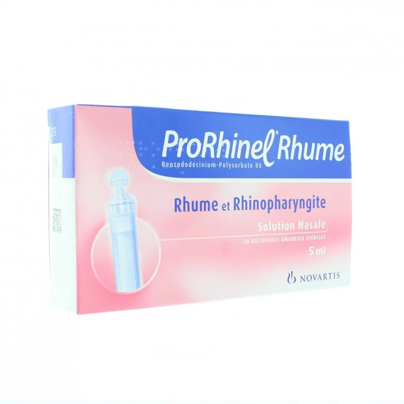 Prorhinel Rhume Solution Nasale 20 Récipients Unidose de 20ml |...
