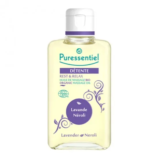 Puressentiel huile de massage bio détente 100ml