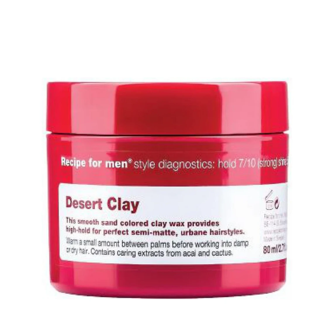 Argile Coiffante Tenue Forte 80ml