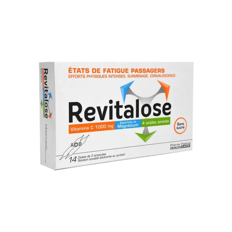 Revitalose 14 ampoules