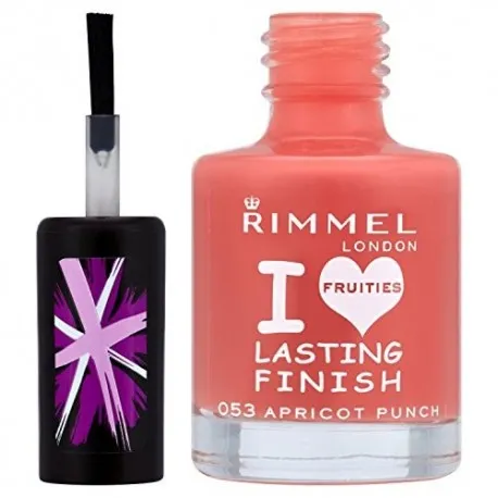 Rimmel vernis à ongles lasting finish 053 apricot