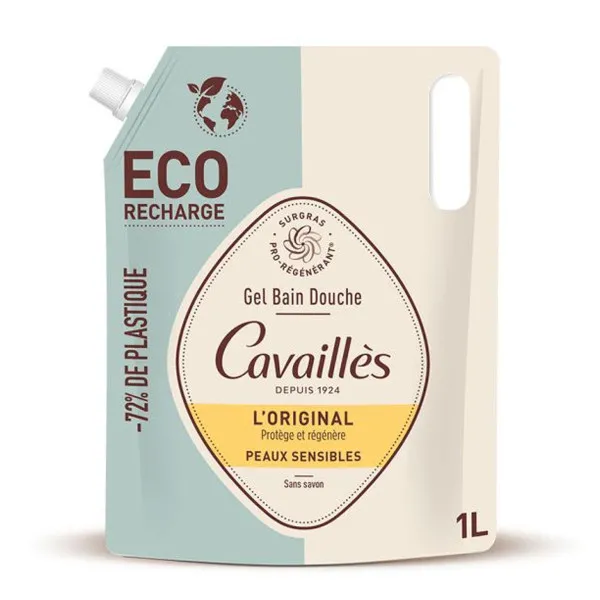 ROGE CAVAILLES GEL BAIN DOUCHE L'ORIGINAL ECO RECHARGE 1L