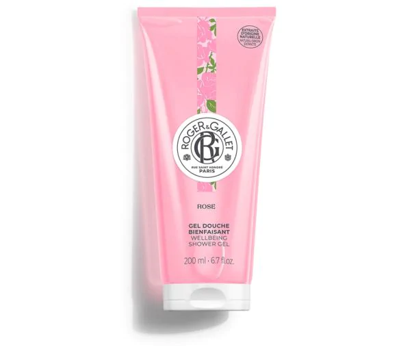 Douche douche bienfaisant rose Roger & Gallet - tube de 200 ml