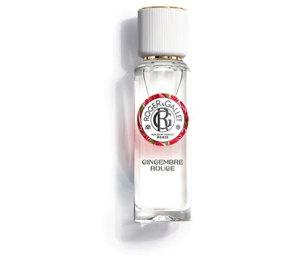 Eau parfumée bienfaisante gingembre rouge Roger & Gallet - flacon de 30 ml
