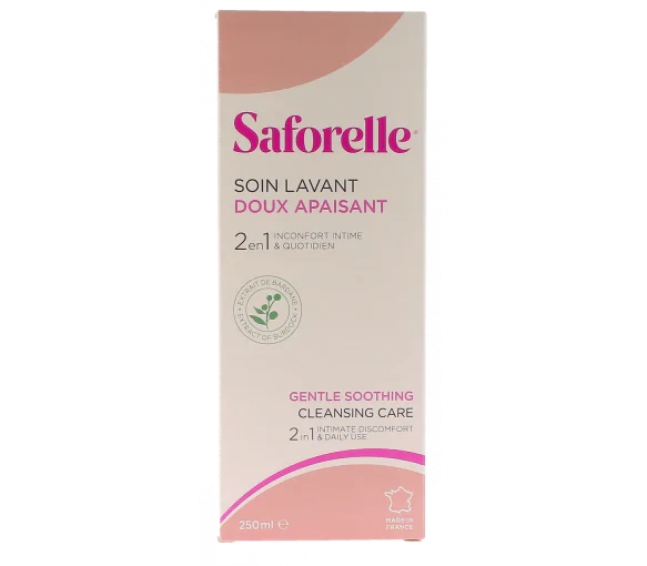 Saforelle soin lavant doux toilette intime - flacon de 250 ml