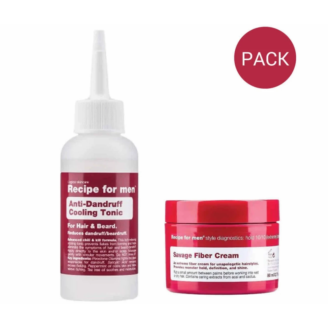 Crème Fibre Coiffante Tenue Extrême + Lotion Anti-pelliculaire - Purifie Le Cuir Chevelu