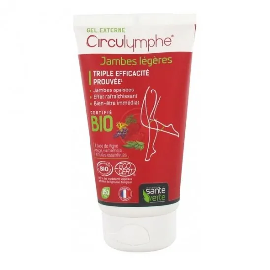 Santé Verte Circulymphe gel jambes lourdes 150ml
