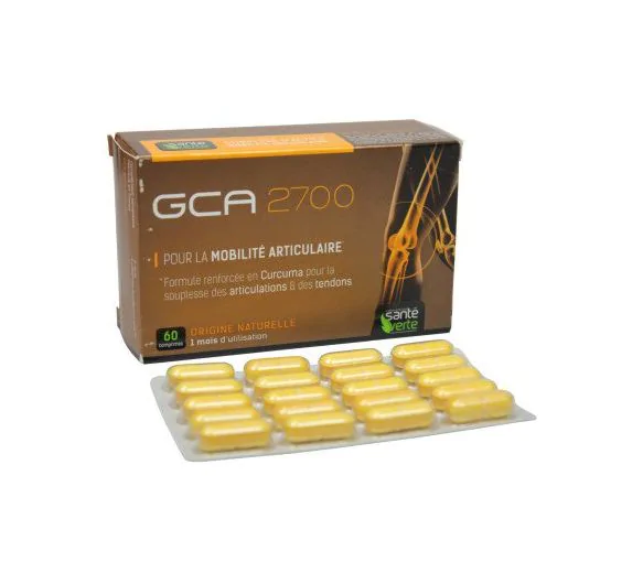 GCA2700 mobilité des articulations Santé verte - 60 comprimés