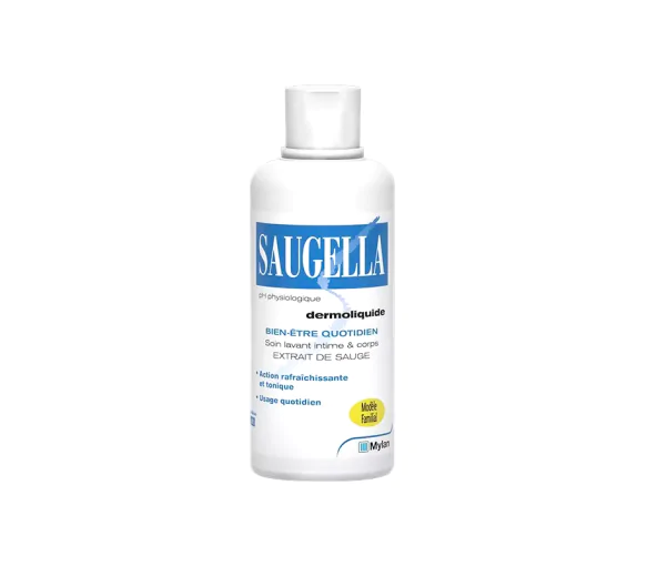 Dermoliquide émulsion lavante douce Saugella - flacon de 750 ml