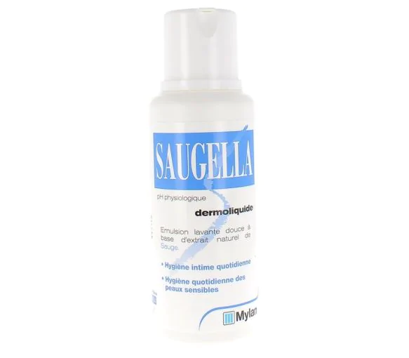 Dermoliquide émulsion lavante douce Saugella - flacon de 250 ml
