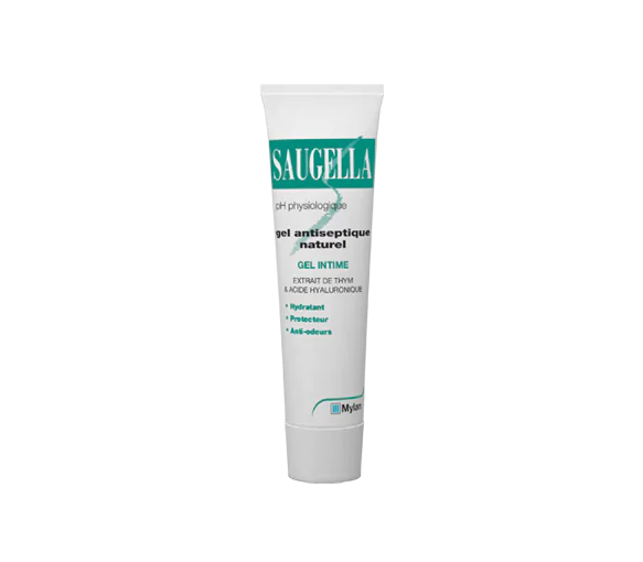 Gel antiseptique naturel intime Saugella - tube de 30 ml