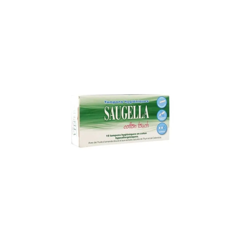 Saugella Cotton Touch Normal 16 Tampons | Nom de la Pharmacie en...