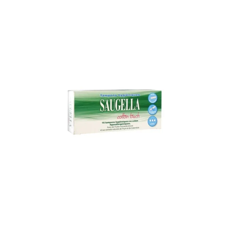 Saugella Cotton Touch Super 16 Tampons | Nom de la Pharmacie en...