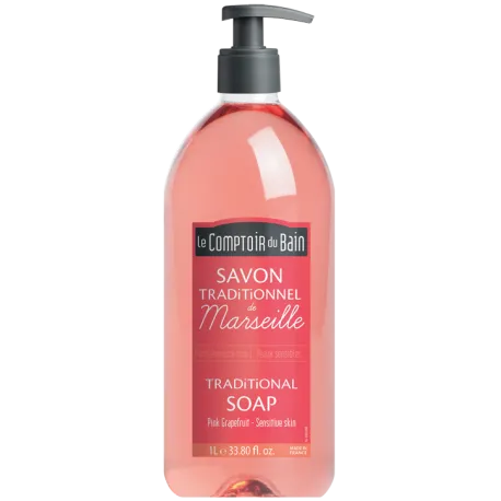 Savon traditionnel Pamplemousse rose Le comptoir du bain