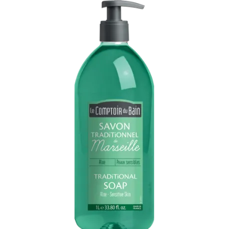 Savon traditionnel Aloe Le comptoir du bain
