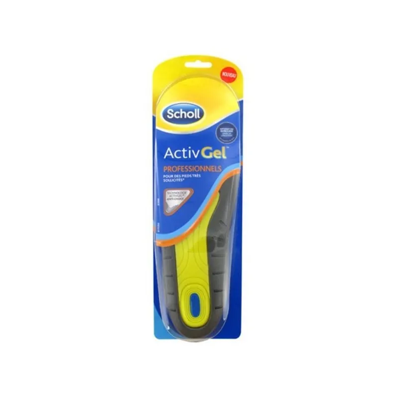 Scholl Semelles ActivGel Professionnels Homme 1 Paire | Nom de la...