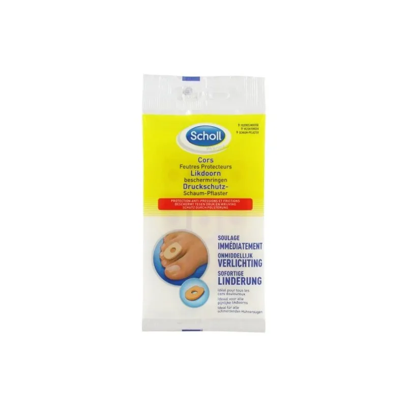 Scholl Cors Feutres Protecteurs 9 Feutres Mousse | Nom de la...