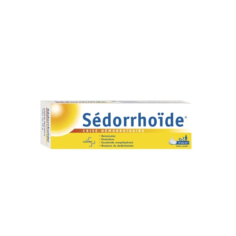 Sédorrhoïde crème 30g | Nom de la Pharmacie en variable