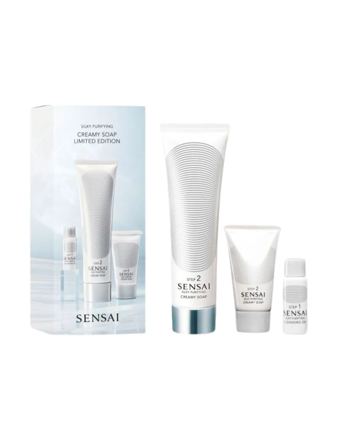 SENSAI SILKY PURIFYING CREAMY SOAP SET