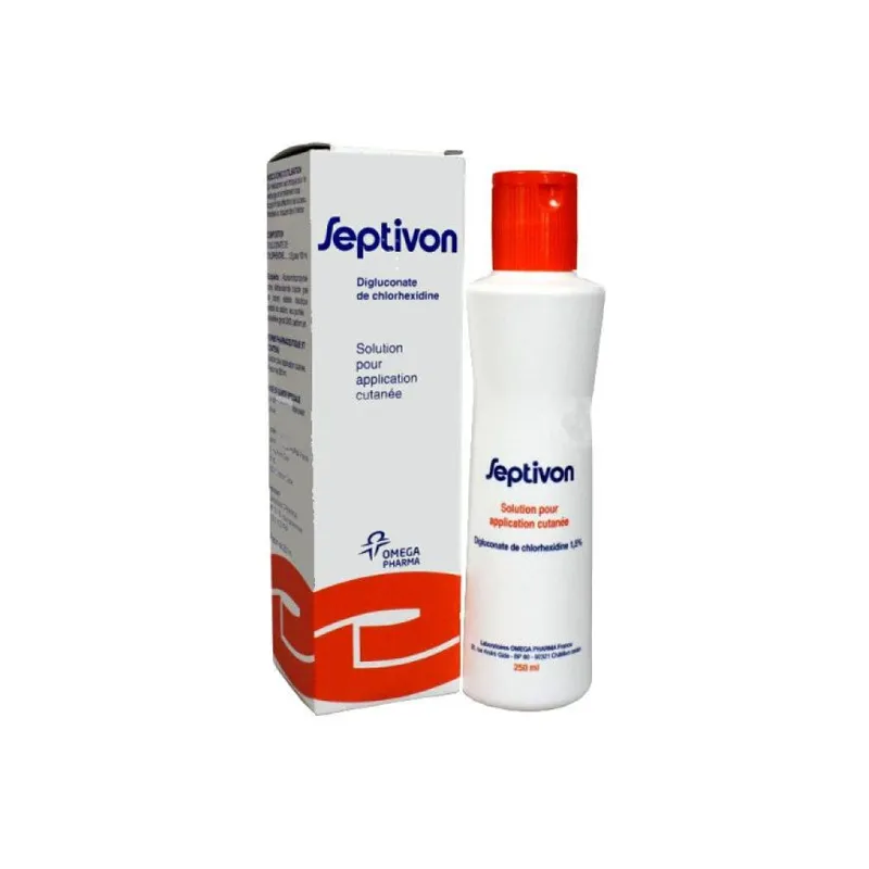 Septivon 1,5% solution pour application cutanée 250ml