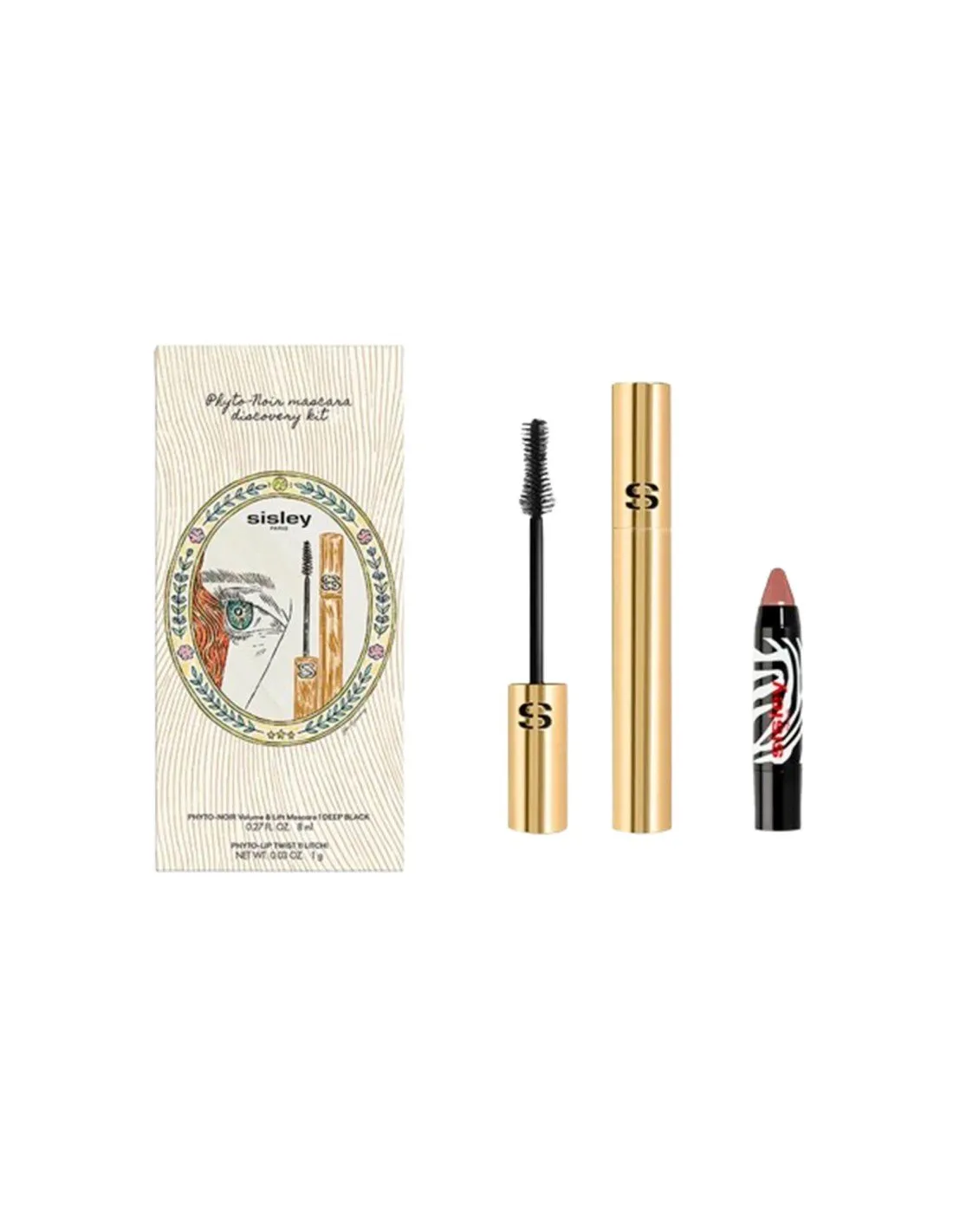 SISLEY MASCARA PHYTO NOIR + PHYTO LIP SET