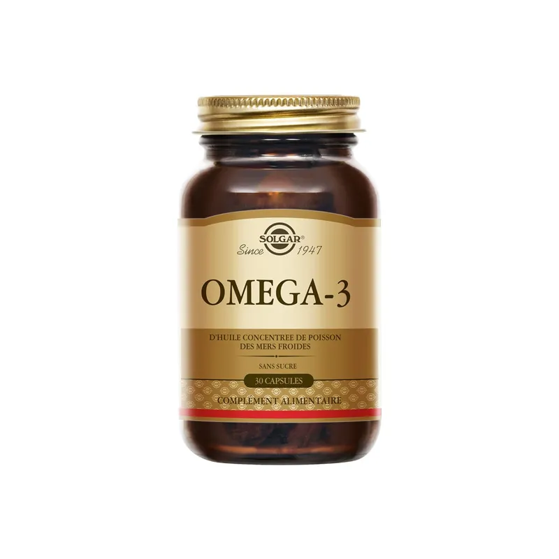 Labokapharma - Solgar Oméga-3 Cardiovasculaire 30 capsules