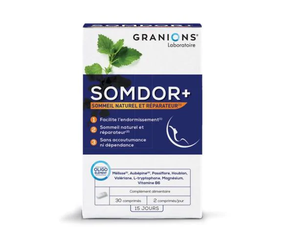 Somdor+ comprimé Granions - boite de 30 comprimés