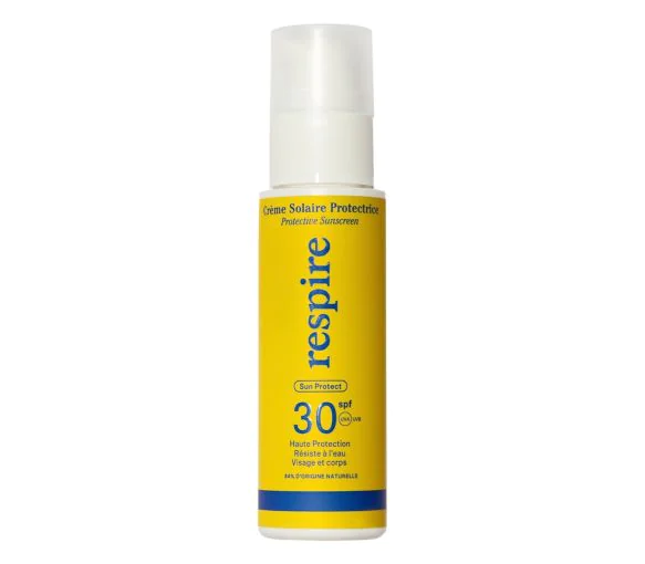 Crème solaire protectrice SPF30 Respire - spray de 100ml
